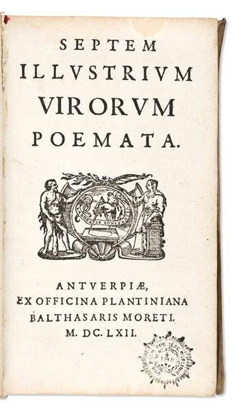 Neolatin Poetry: Three Examples, 1585-1662.